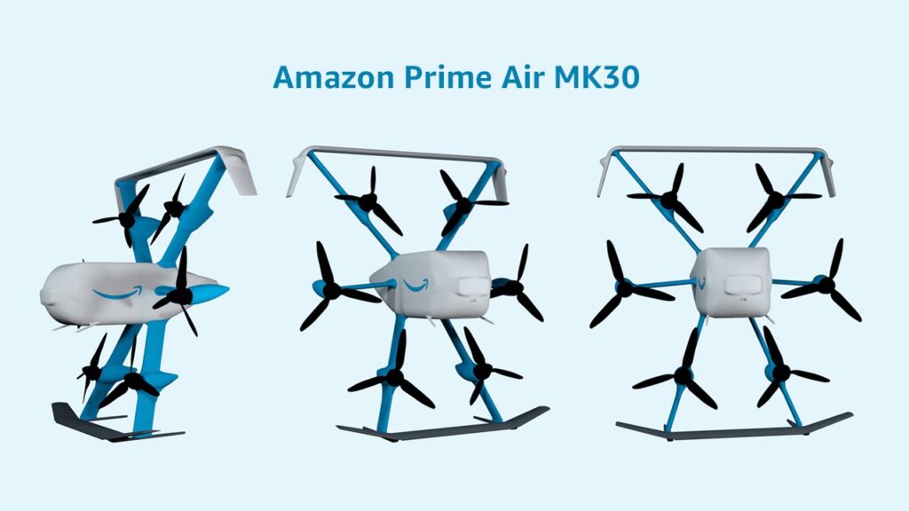 Amazon Prime Air drone Mk30