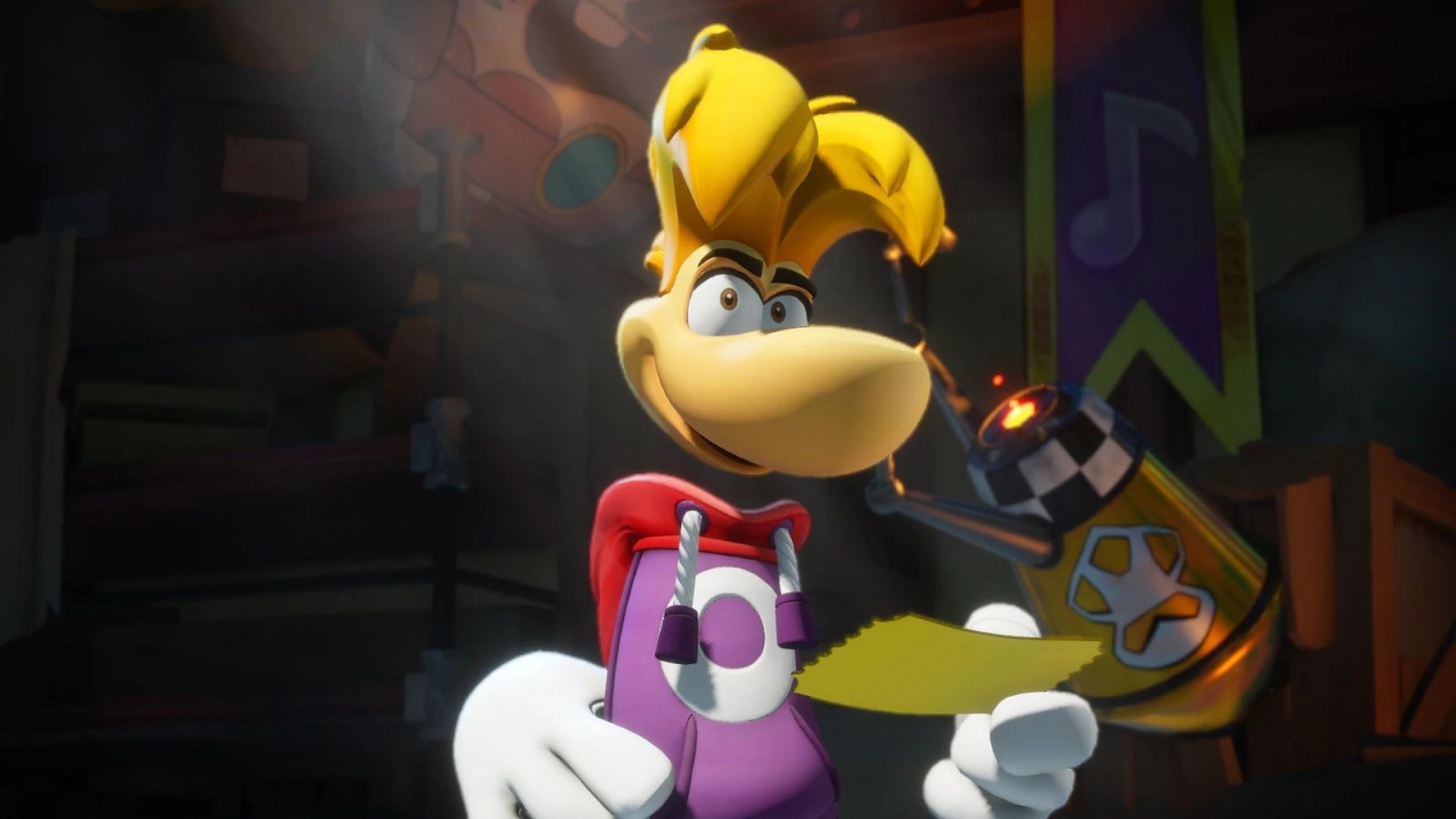 Rayman in Mario + Rabbids Sparks of Hope
