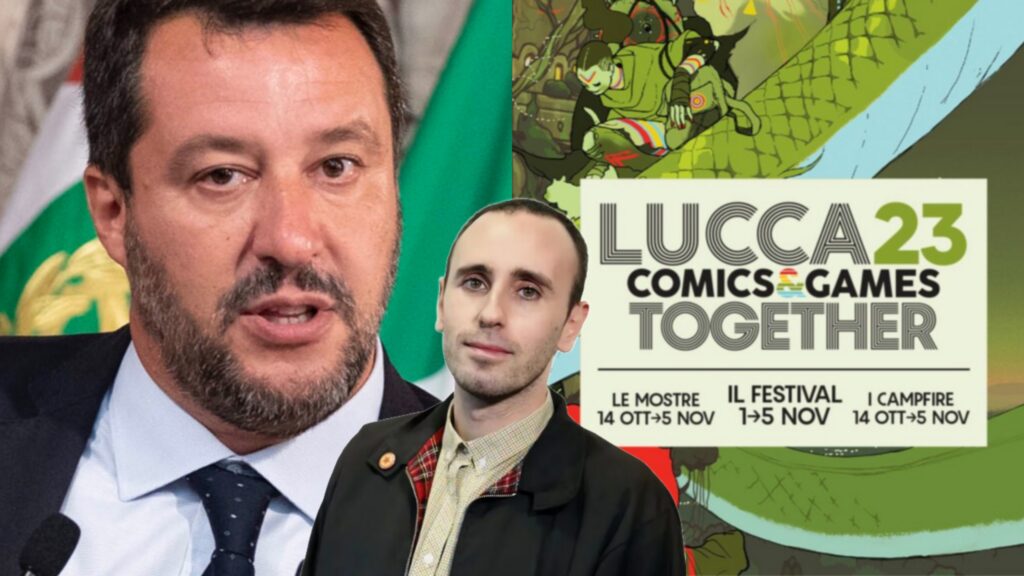 Salvini, Zerocalcare e Lucca Comics & Games