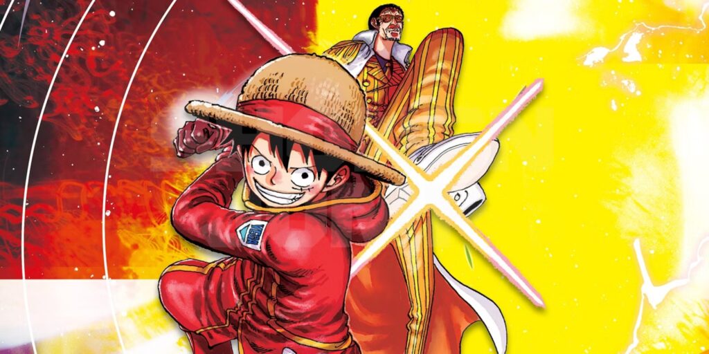 One Piece 1095: l'Haki di Luffy in Gear 5, manda a tappetto Kizaru con un colpo solo [SPOILER]