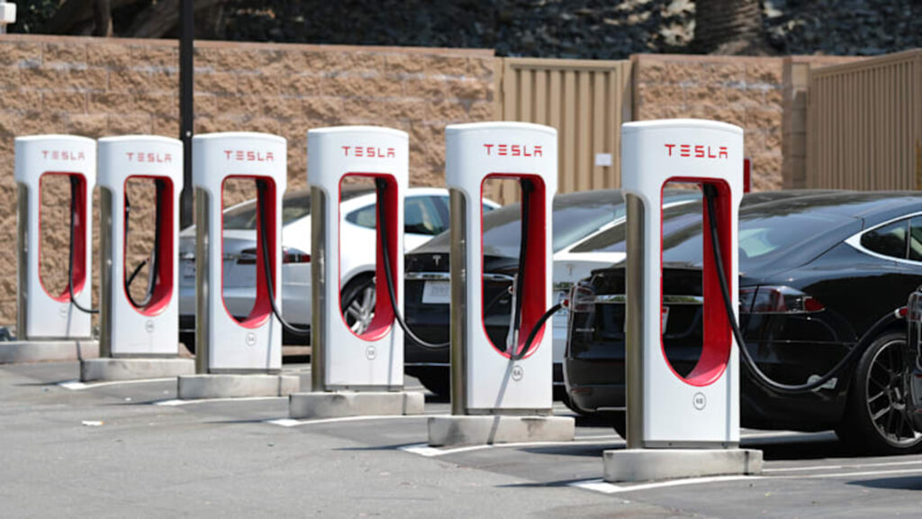 Tesla Supercharger Toyota