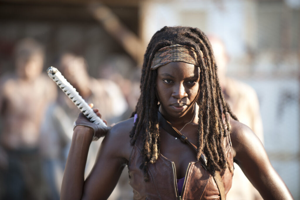 Michonne in The Walking Dead