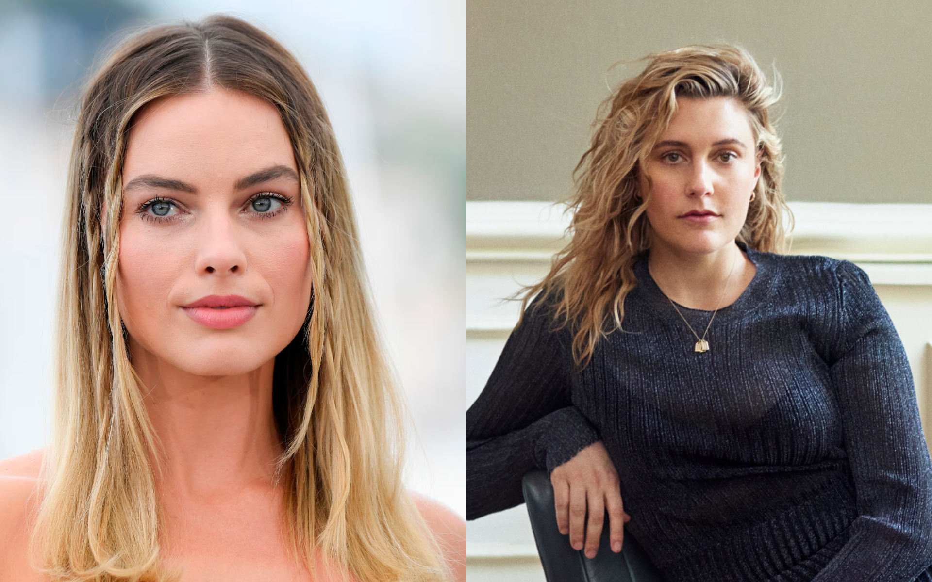 Margot Robbie e Greta Gerwig