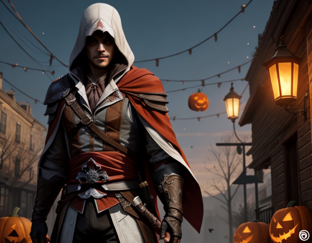 Assassin's Creed immagine generata da AI