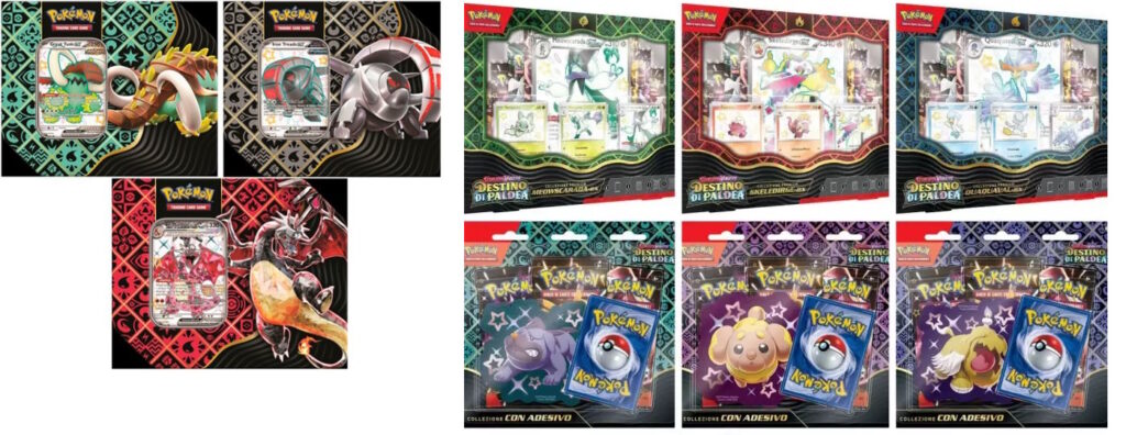 Espansione di Carte Pokémon Destino di Paldea Collezioni Speciali