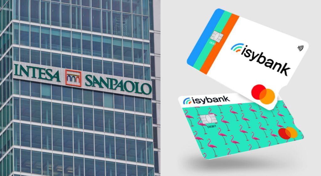 Edificio Intesa Sanpaolo e carte Isybank