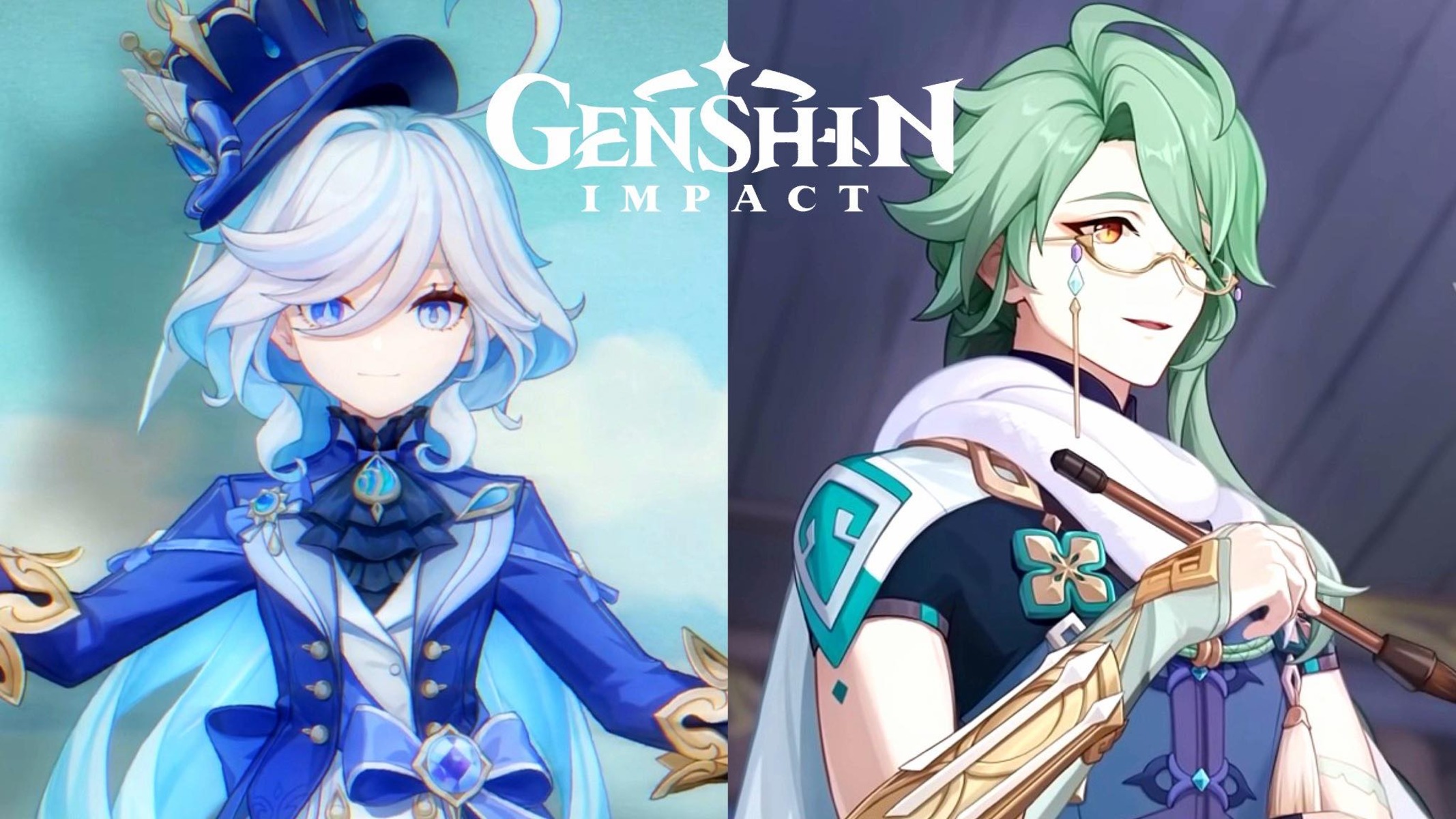 furina and baizhu banner genshin impact 1
