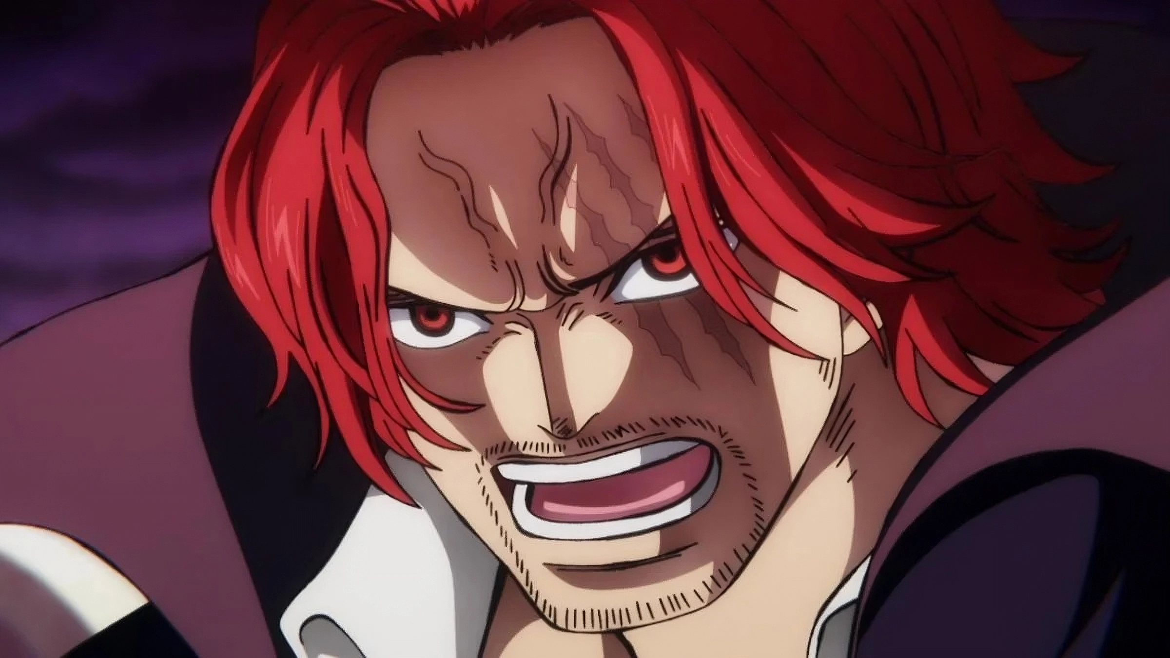 One Piece 1082: l'Haki di Shanks in mostra contro un Ammiraglio della Marina