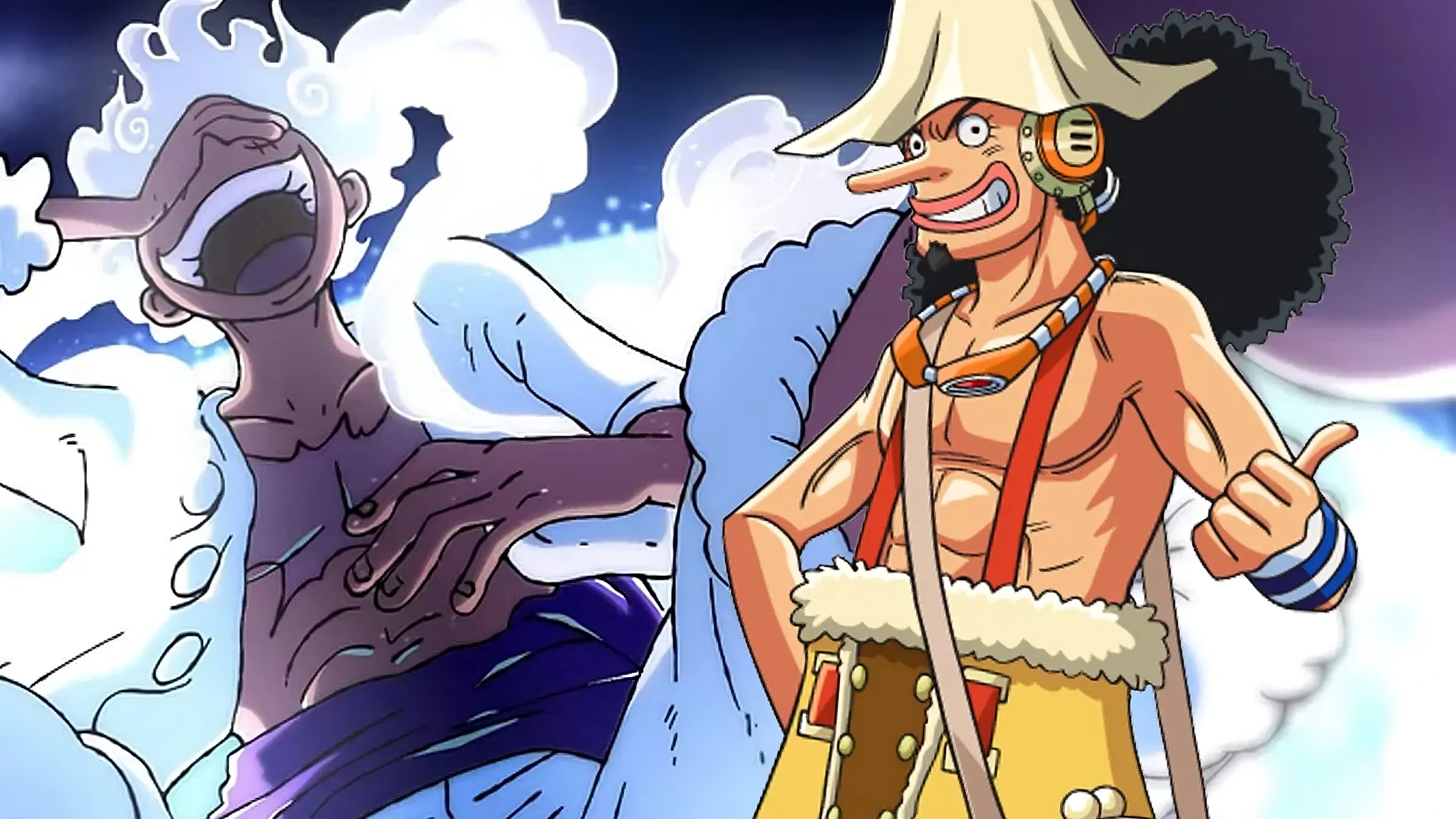 One Piece: Eiichiro Oda mostra un disegno di Usopp in versione Gear 5