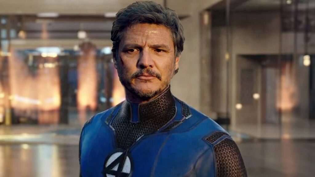 Pedro pascal mr fantastic fanart