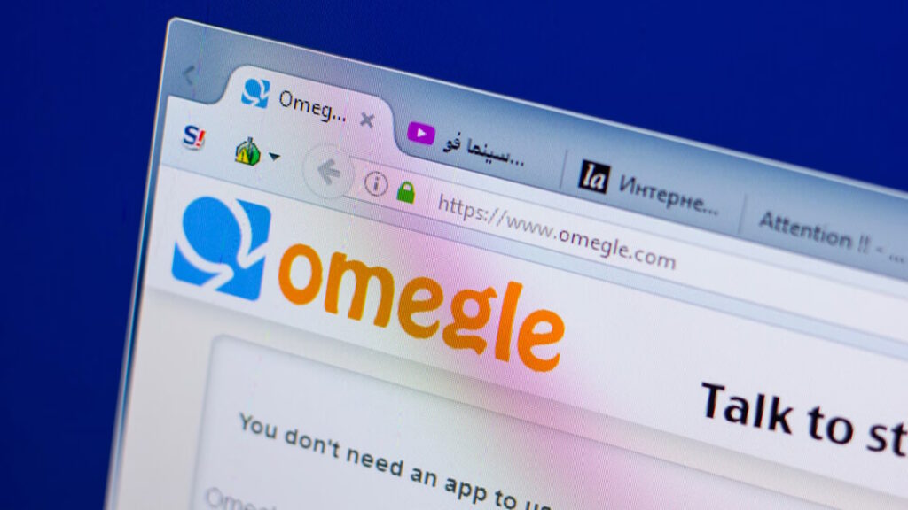 Piattaforma live chat Omegle