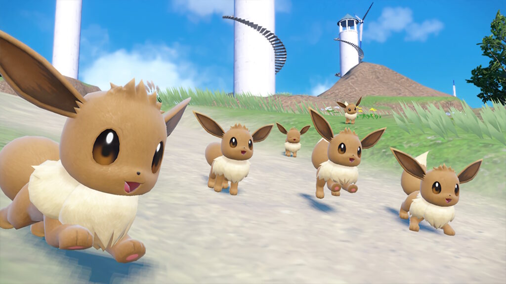 Pokemon Scarlatto e Violetto Comparsa Massiccia di Eevee