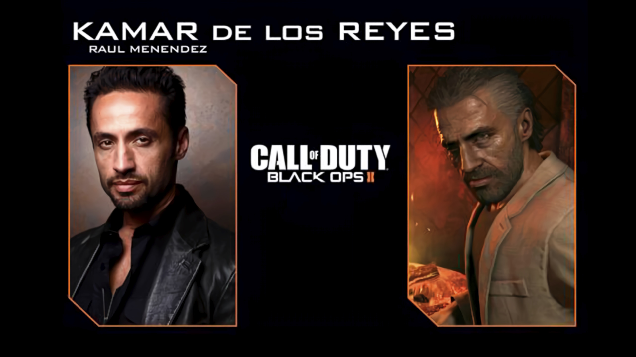 Kamar de los Reyes, l'interprete di Raul Menendez in Call of Duty