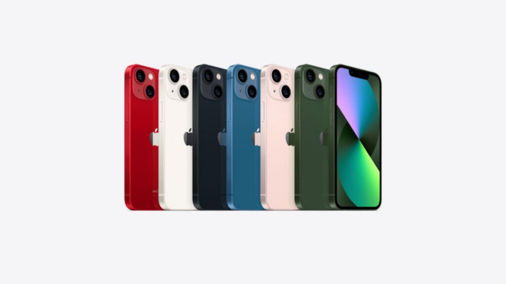 Apple iPhone 13 colori