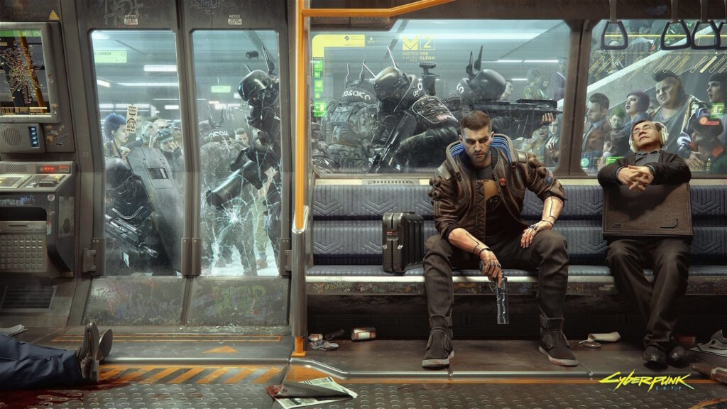 Cyberpunk 2077 Metro