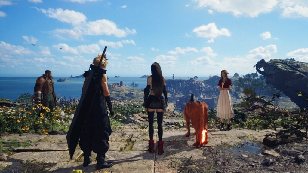 Final Fantasy 7 visuale panoramica