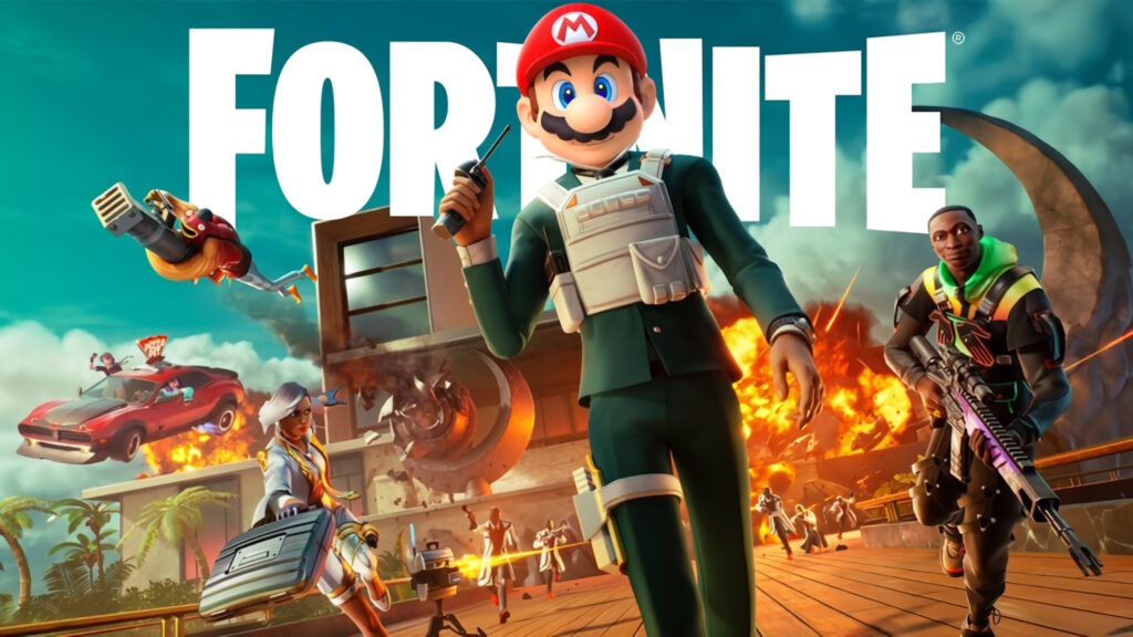 Fortnite Nintendo Super Mario