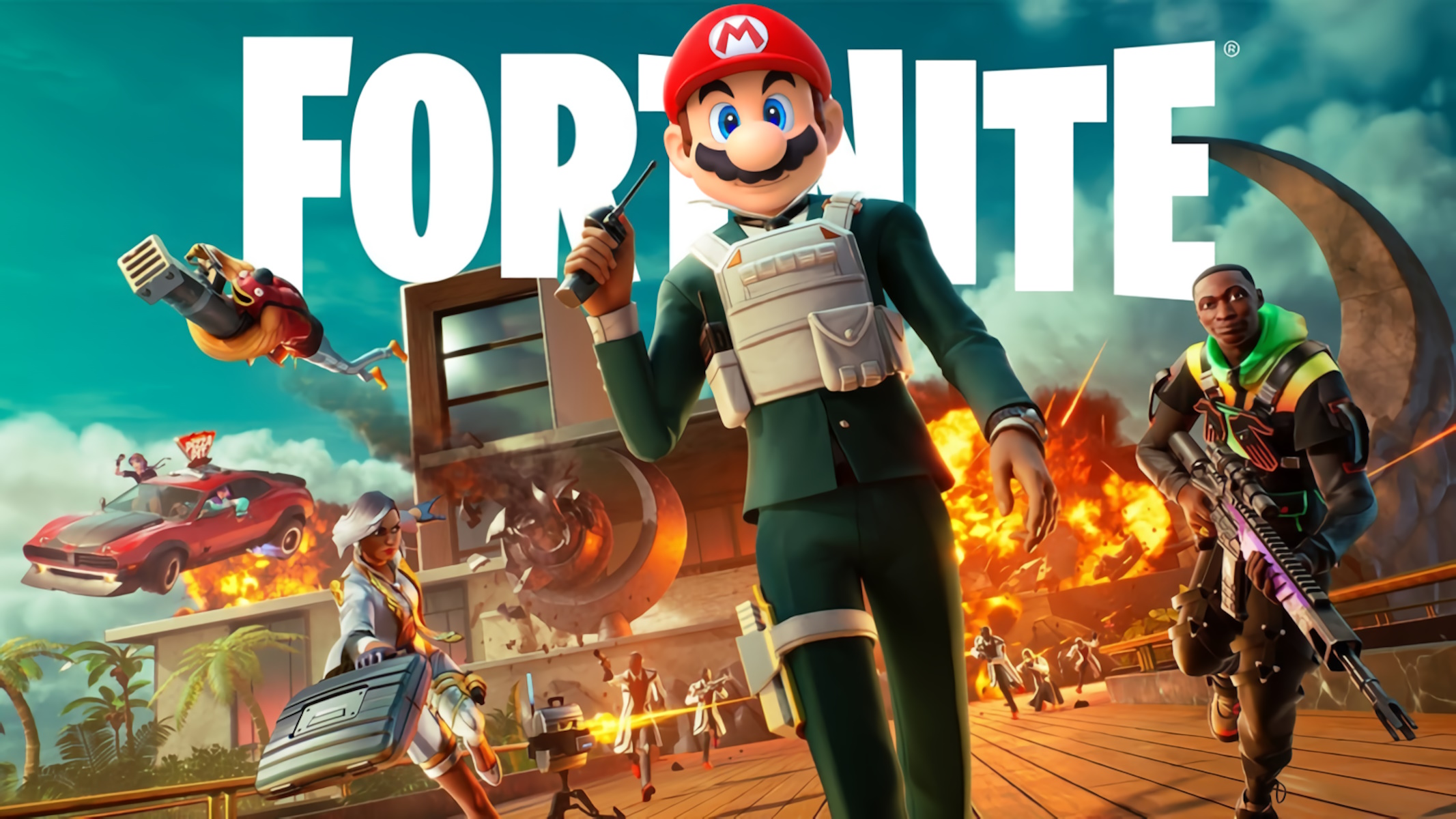 Fortnite Nintendo Super Mario
