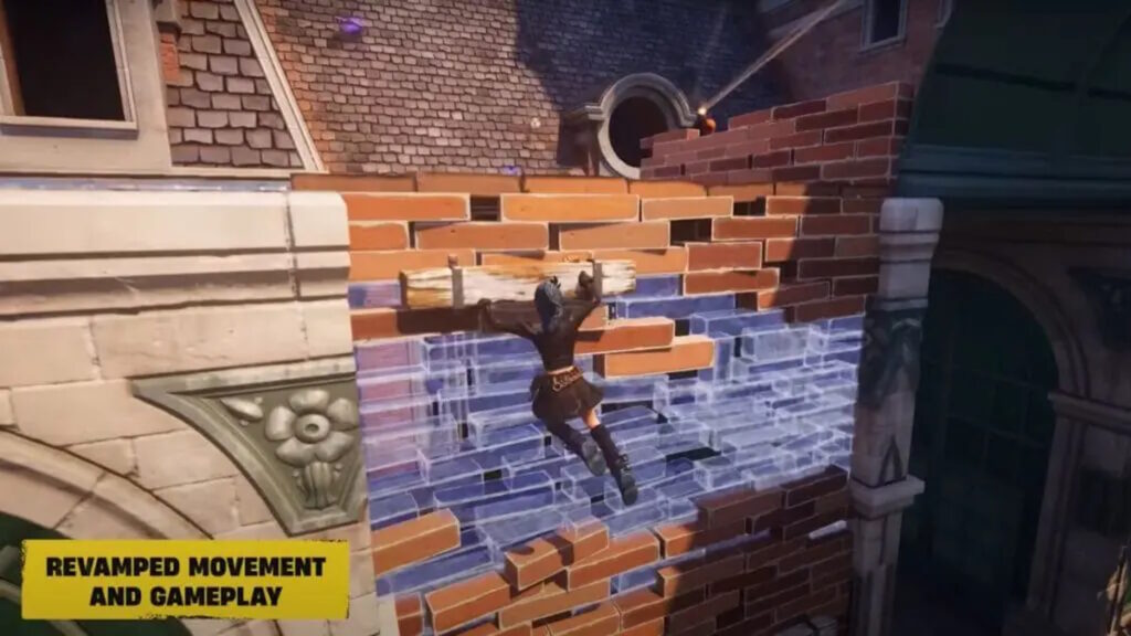 Fortnite: la stagione 1 del capitolo 5 ha introdotto dei movimenti rigidi e macchinosi 2 Fortnite scalata dei muri