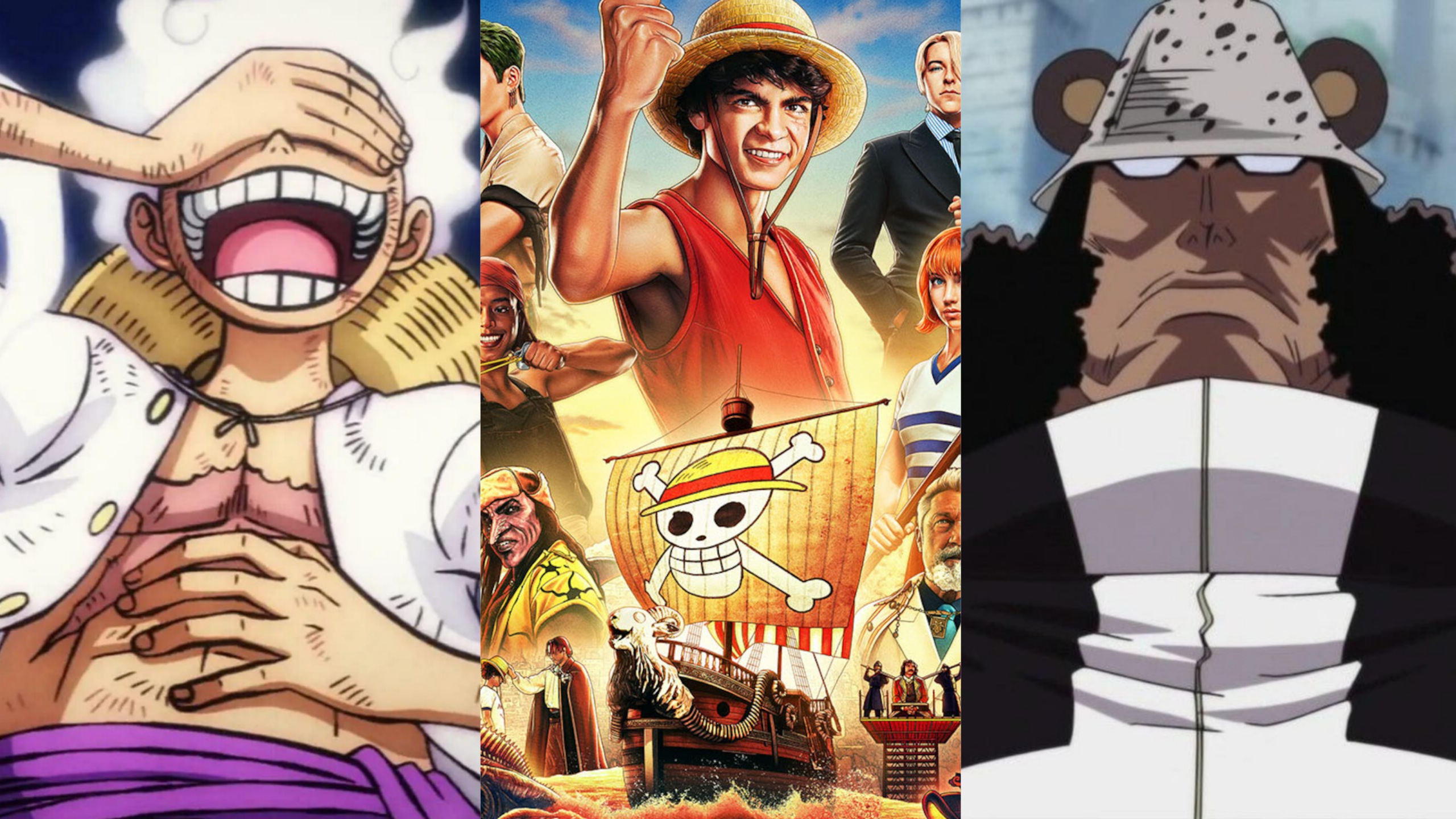 Gear 5, live-action Netflix e Kuma di One Piece