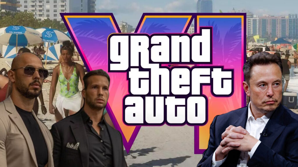 I fratelli Tate ed Elon Musk su GTA 6