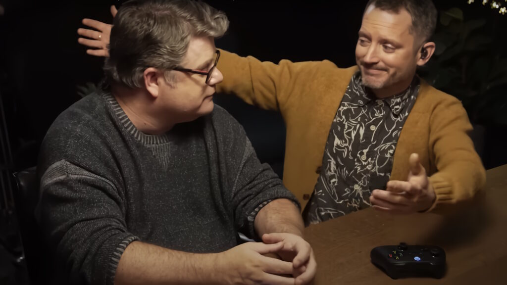 Elijah Wood e Sean Astin al tavolo di Larian Studios