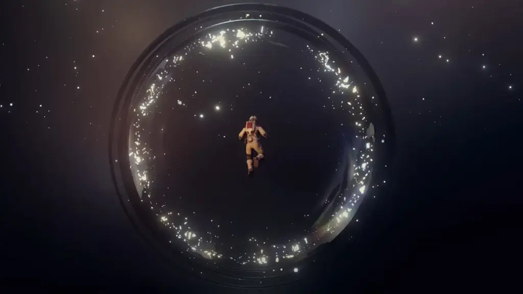 starfield floating