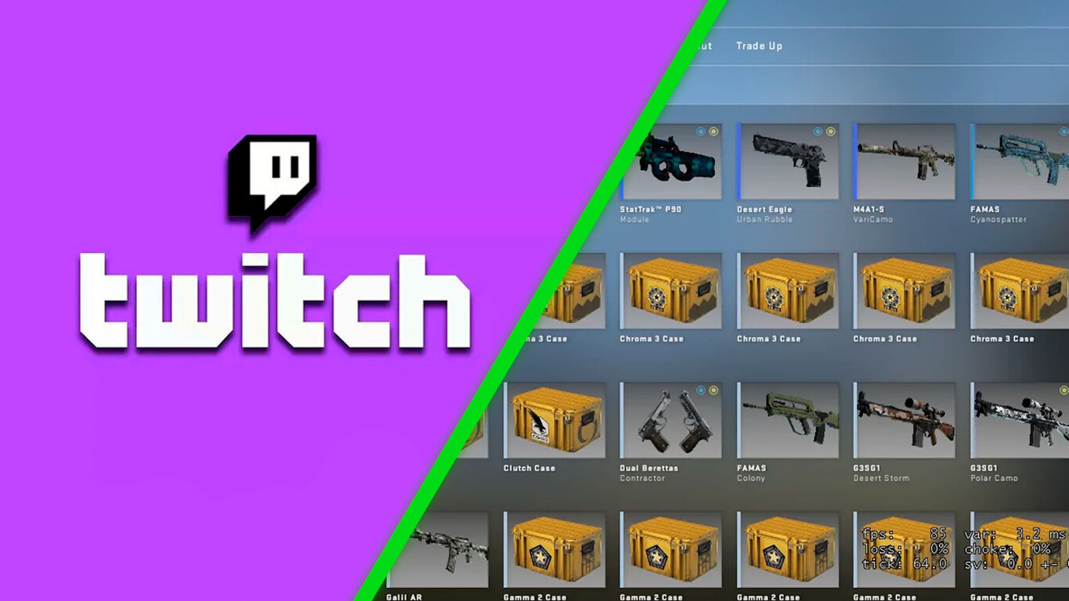 Twitch e le stream di CS2 con apertura loot box