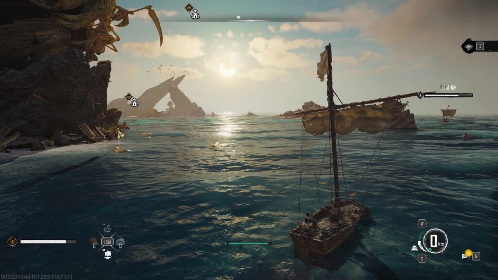 Skull and Bones closed beta copertina scialuppa in mare