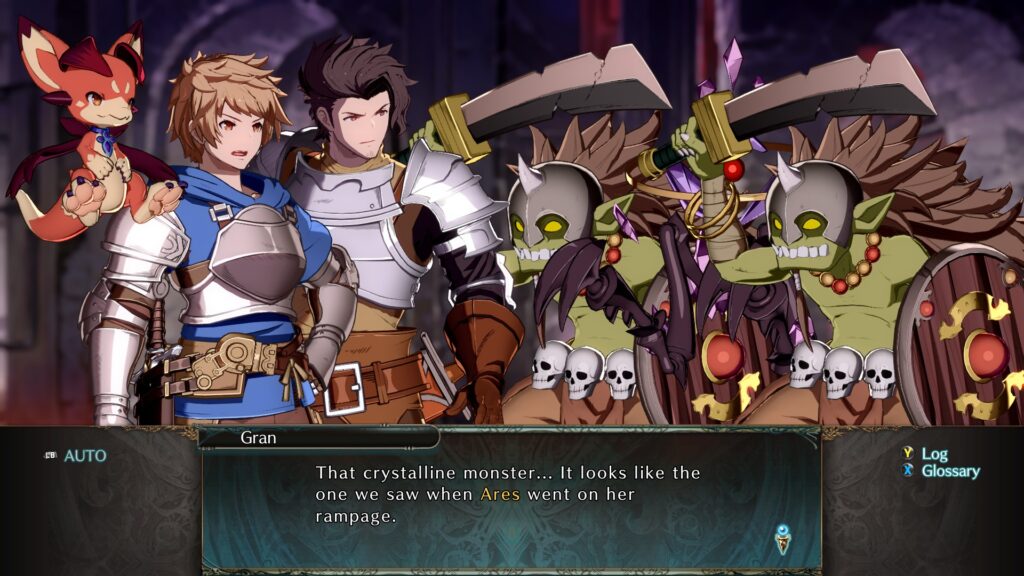 Granblue Fantasy Versus Rising modalità storia goblin