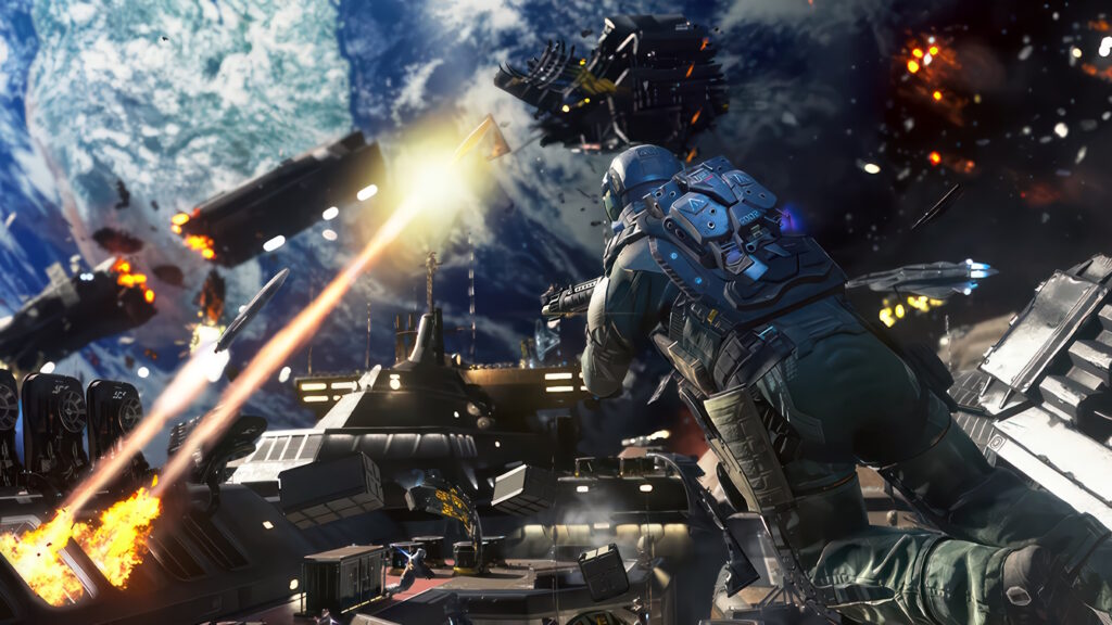 Call of Duty gameplay di Future Warfare