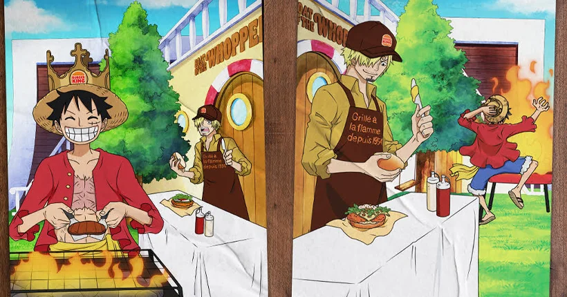 Feat one piece burger king