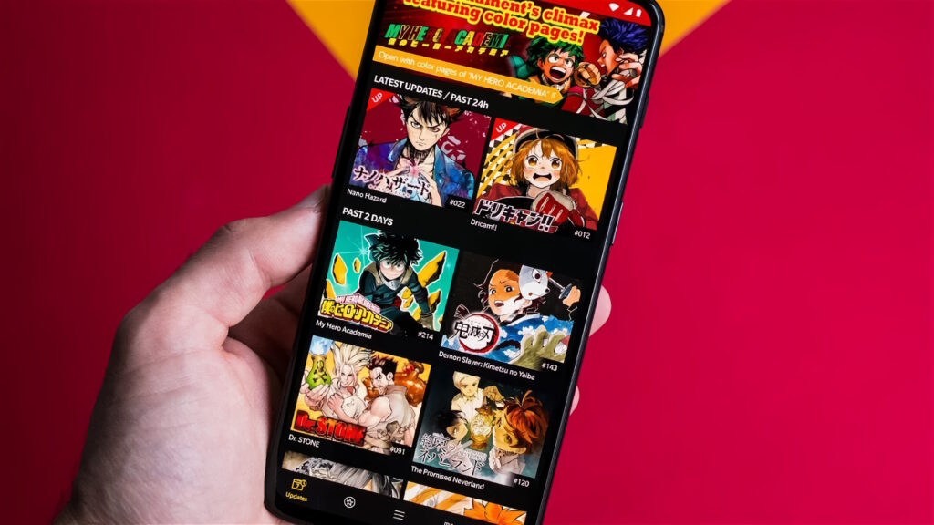 App Mobile di Manga Plus