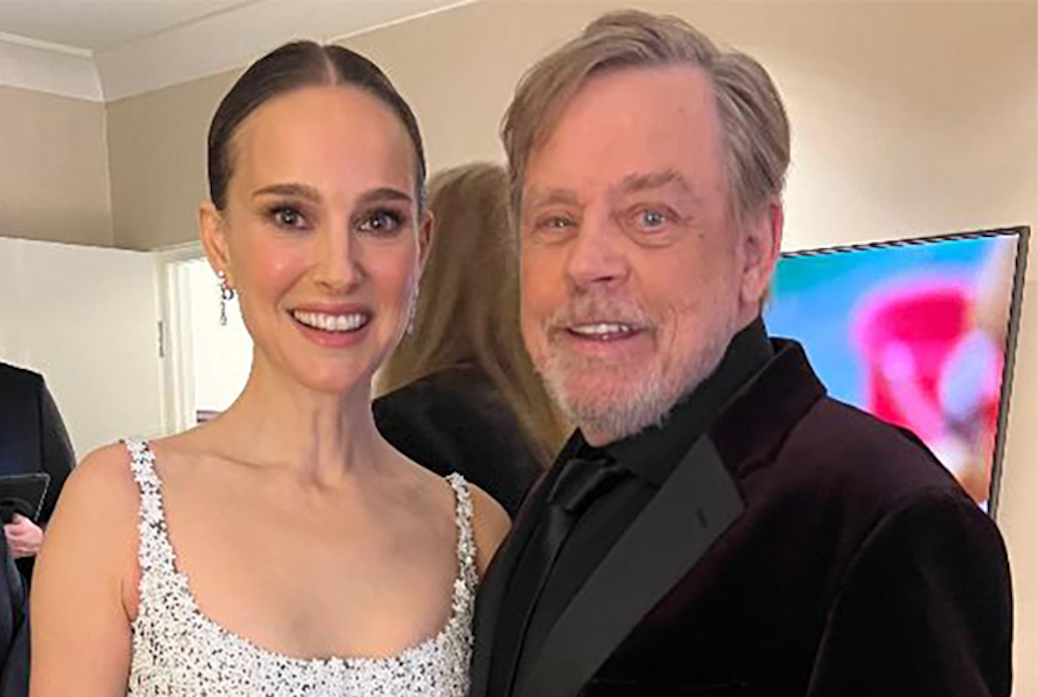 Mark Hamill e Natalie Portman