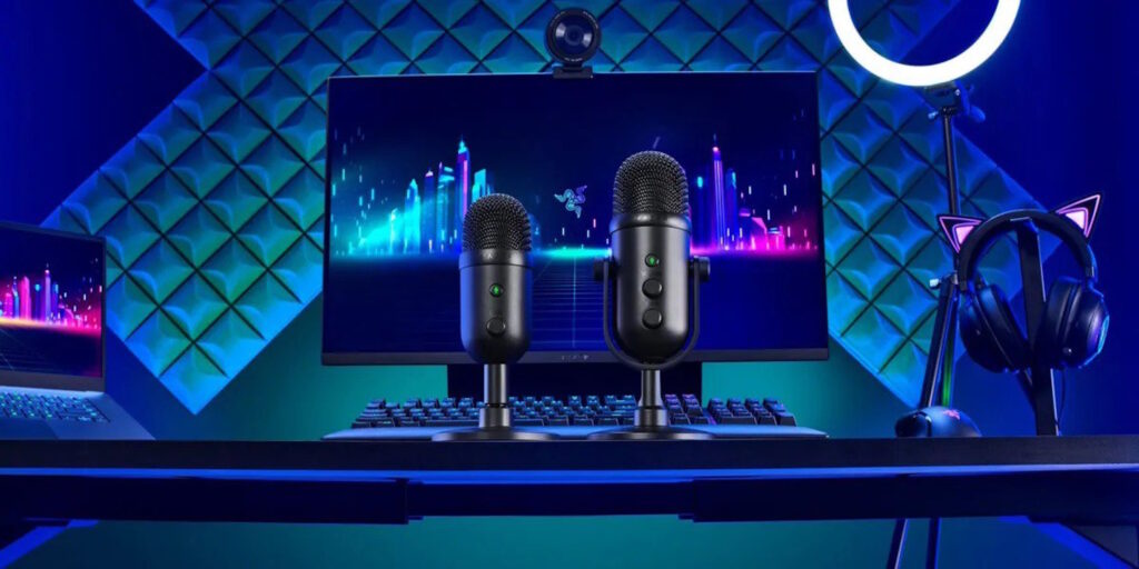 Razer Seiren V2 Pro Doppio microfono