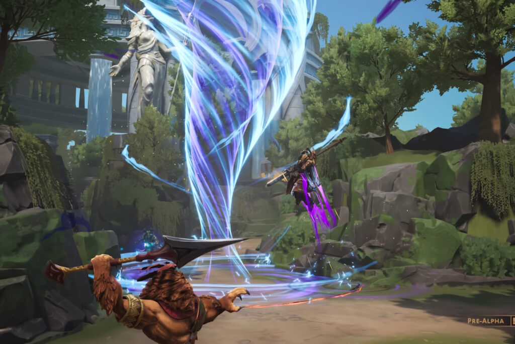 Gameplay di Smite 2 in pre-alpha