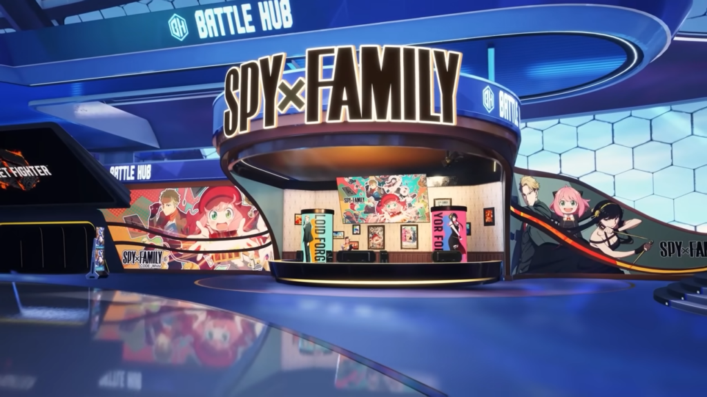 Street Fighter 6 Battle hub Spy x Family