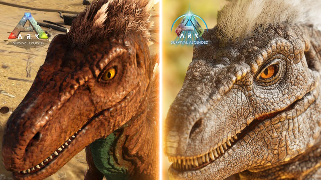 Confronto grafico Ark Survival Evolved e Ascended