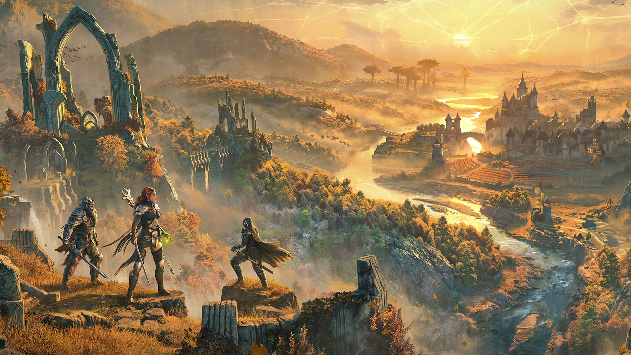 Elder Scrolls Online Espansione Gold Road artwork