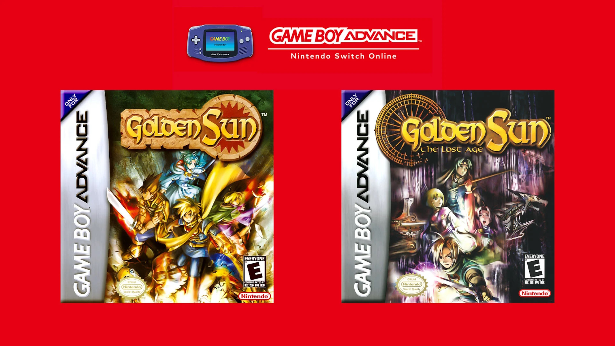 Titoli GBA Golden Sun su Nintendo Switch