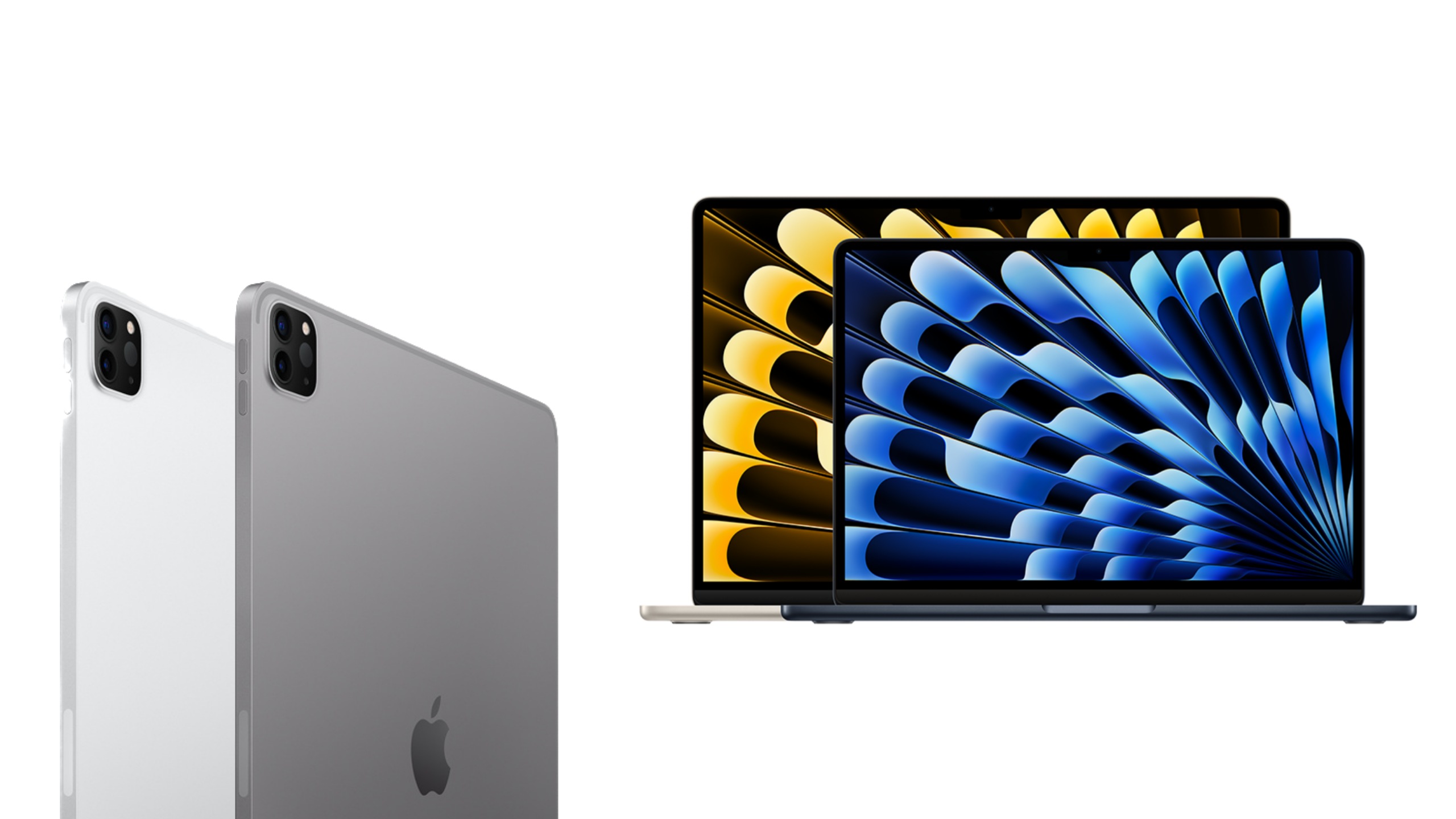 Apple ipad Pro e MacBook Air