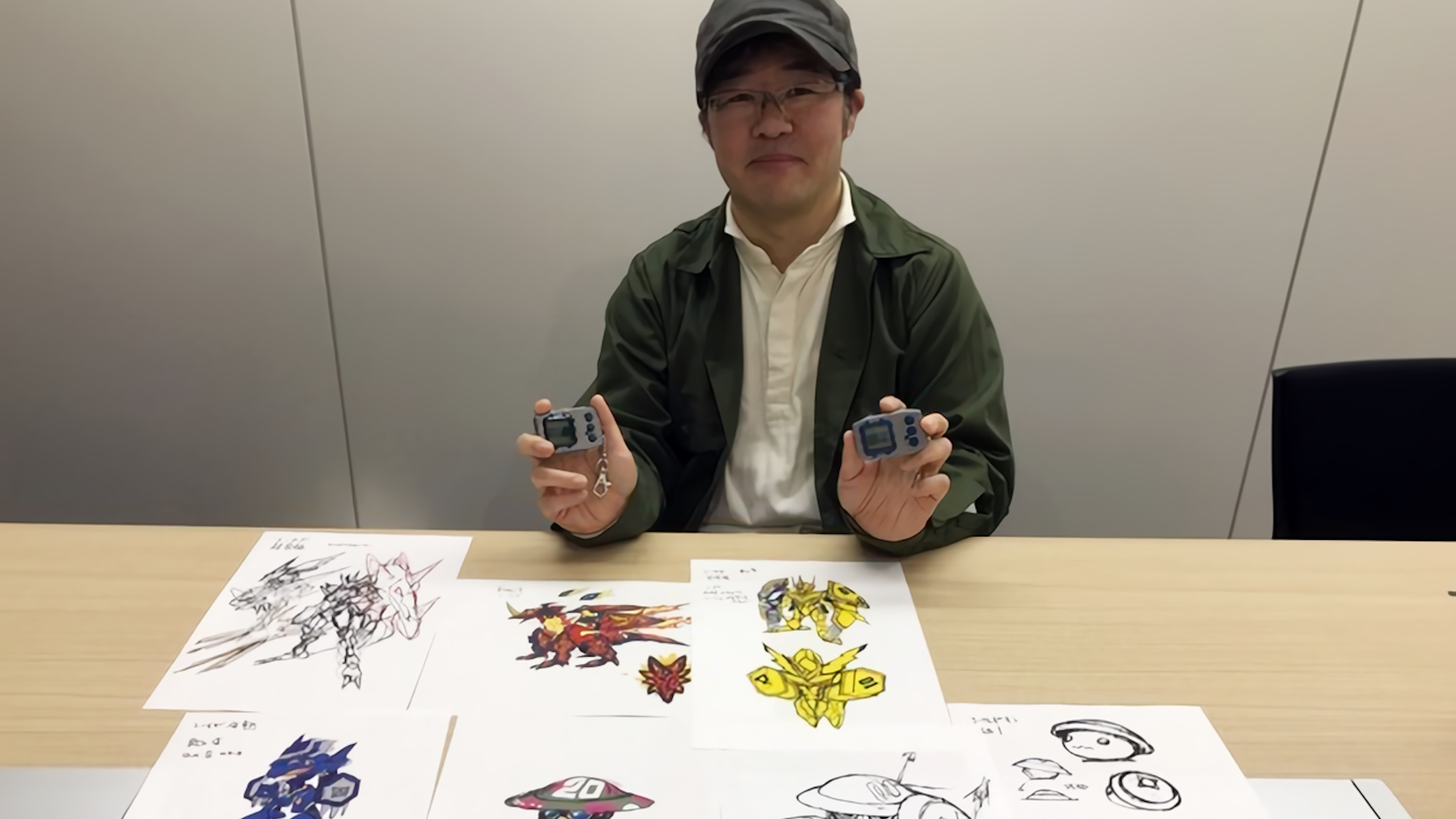 Kenji Watanabe Disegnatore Digimon e Tamagotchi