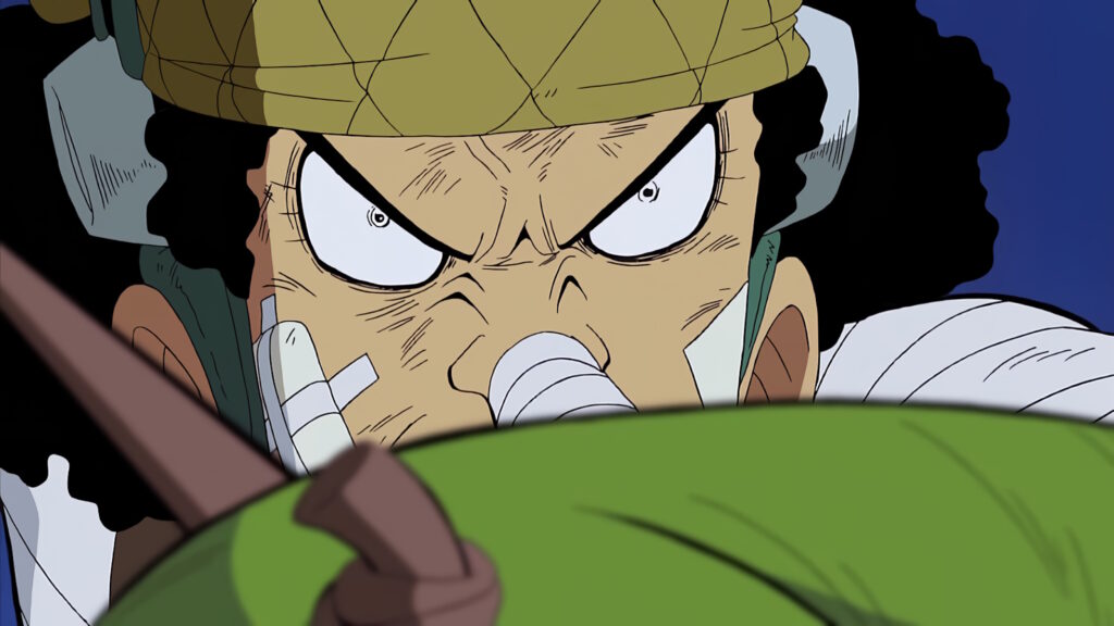 One Piece determinazione di Usopp