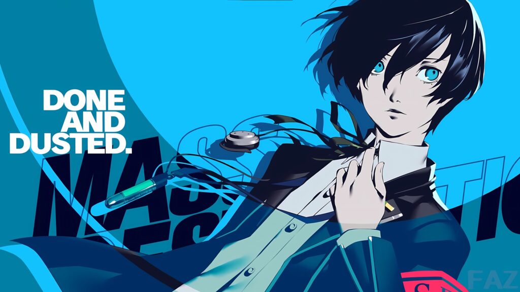 Persona 3 reload Splash art protagonist