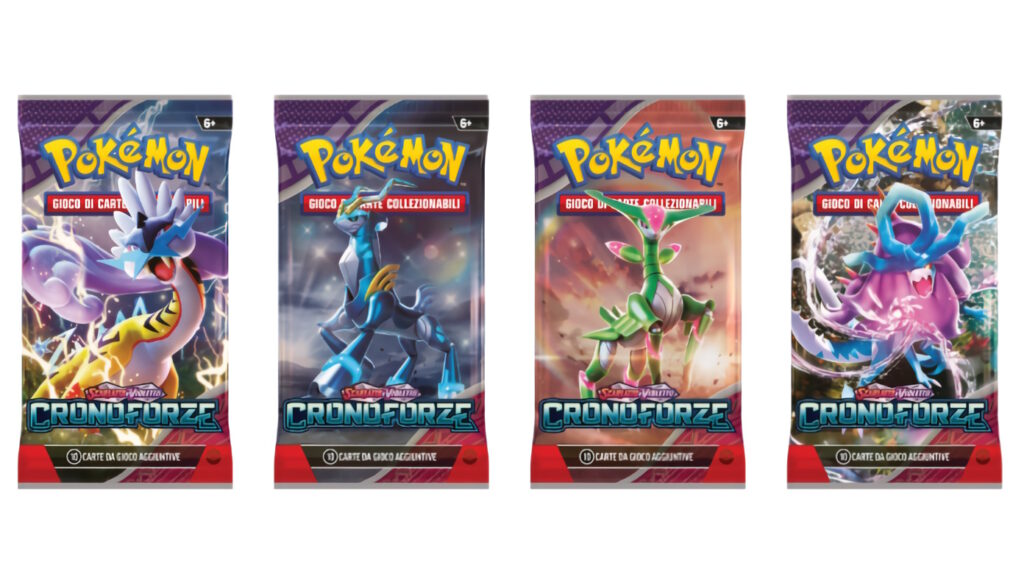 Carte Pokémon Cronoforze Pacchetti