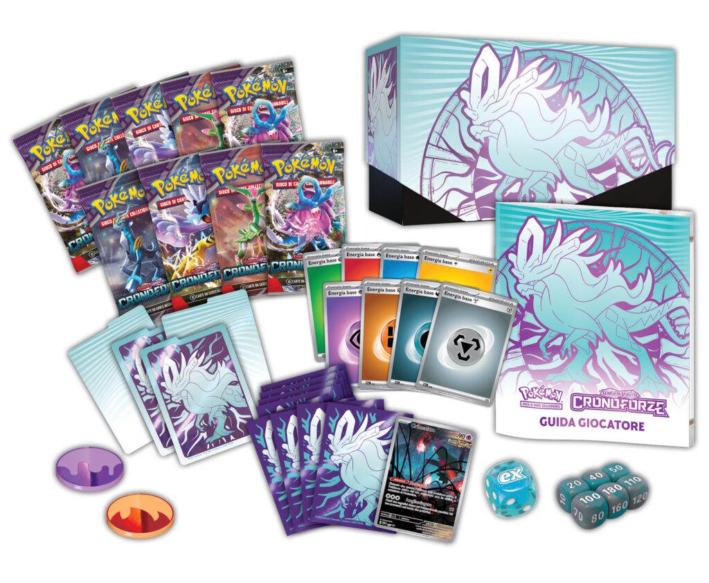 Carte Pokémon Cronoforze Set Completo Allenatore Fuoriclasse dedicato ad Acquecrespe