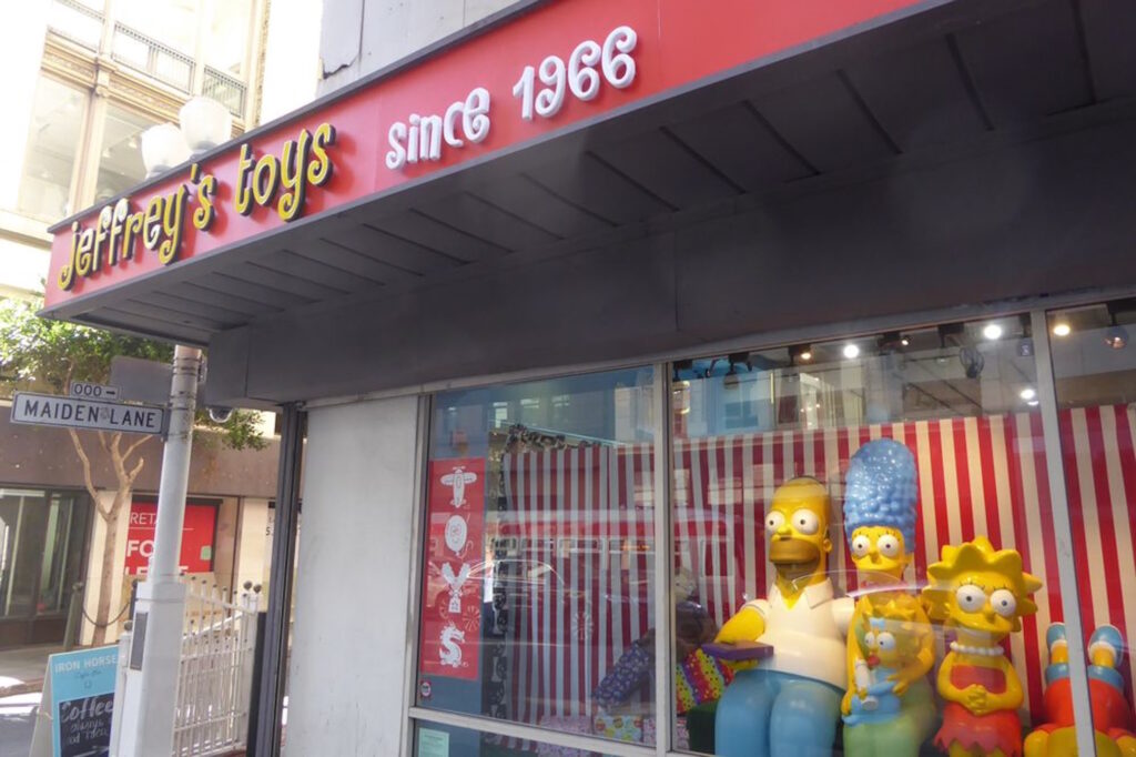Jeffrey's Toys negozio fonte di ispirazione per Toy Story