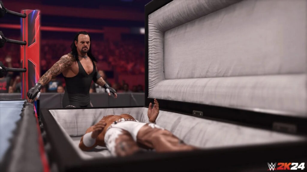 WWE 2K24 Casket Match