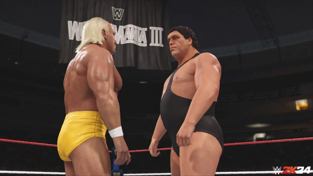 WWE 2K24 Match storico tra Hulk Hogan e Andre The Giant