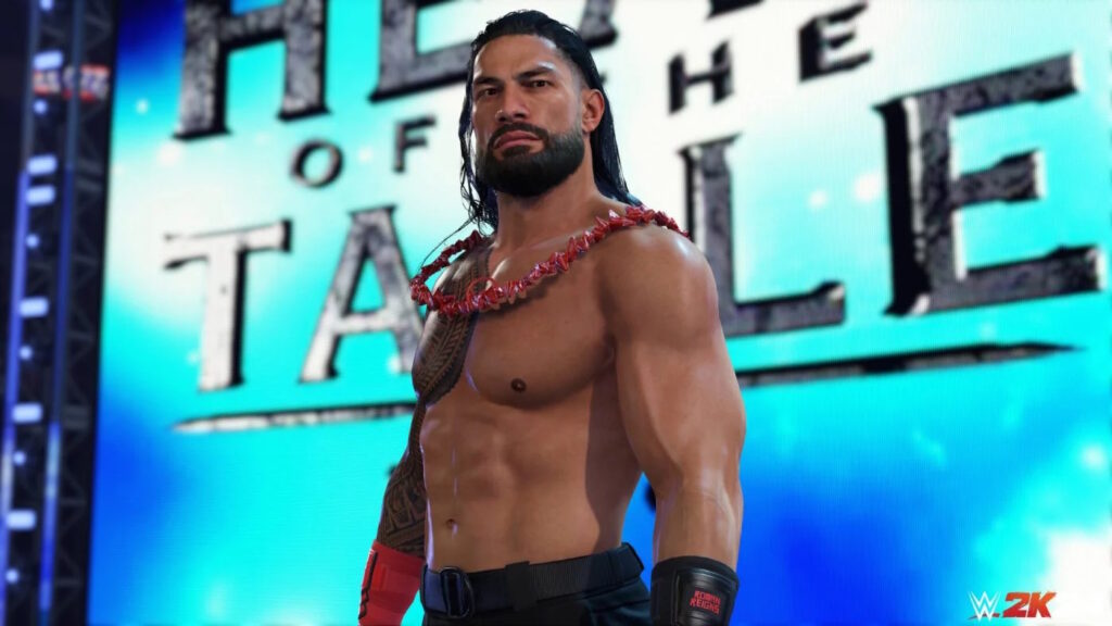 WWE 2K24 Entrata Roman Reigns da Tribal Chief
